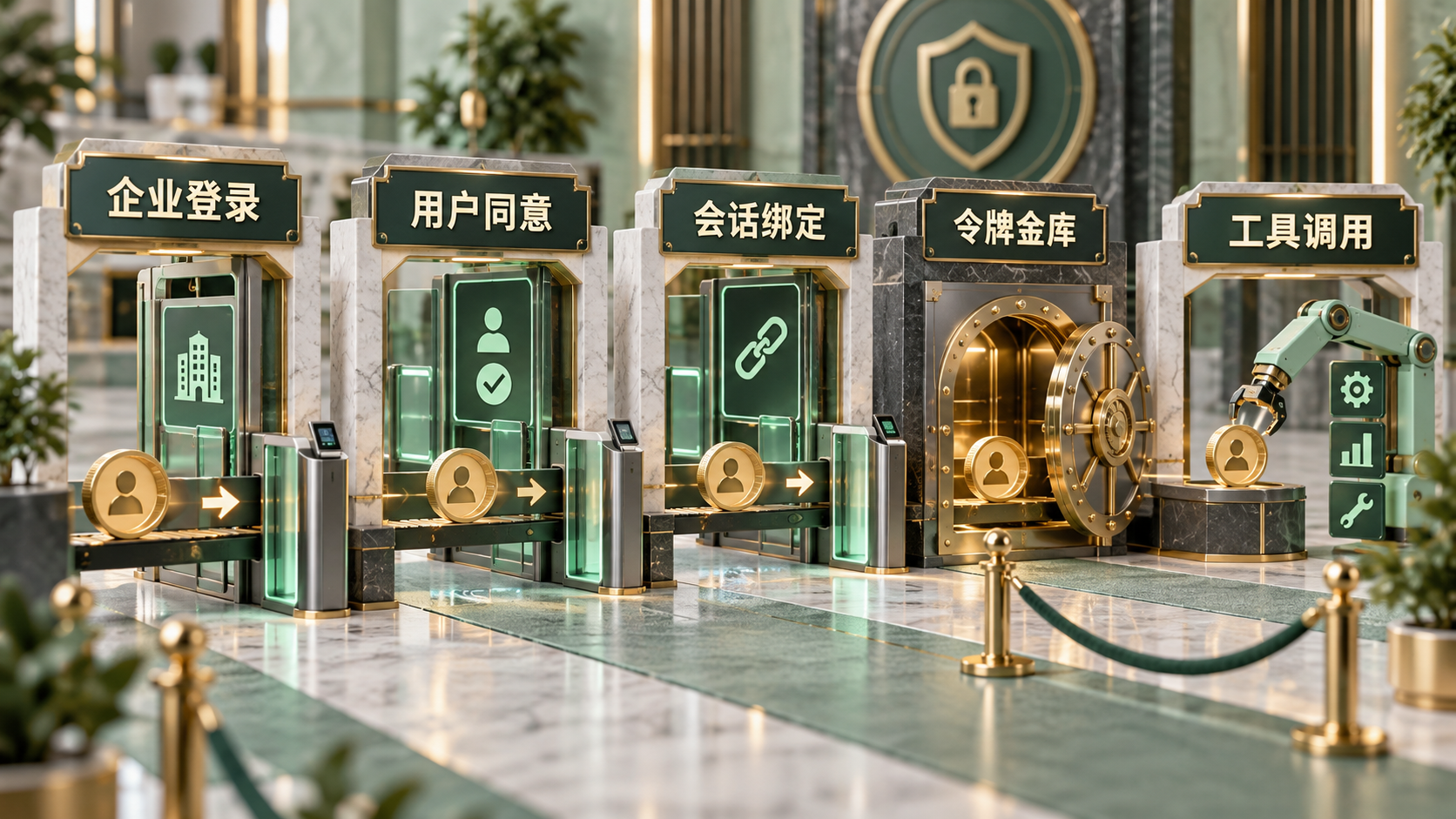 企业 Agent 的 OAuth 难题：同意、会话绑定与令牌金库必须是一条链