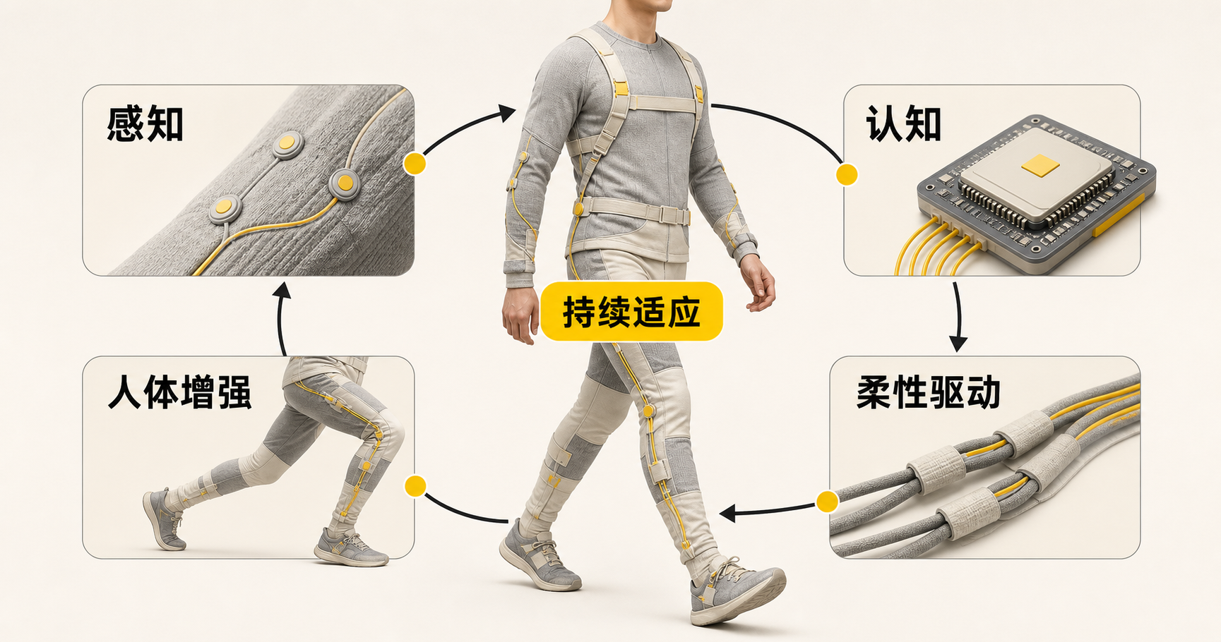 具身智能不只在机器人身体里：软体可穿戴设备正在变成人机耦合系统